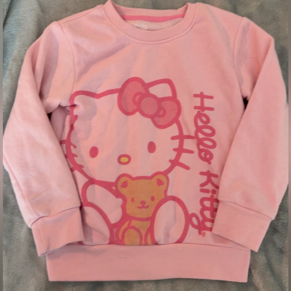Hello Kitty Pink Graphic Sweatshirt